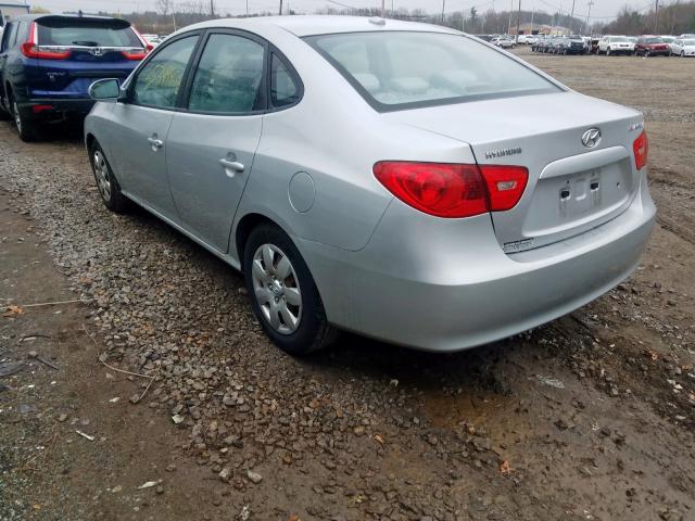 KMHDU46D88U370460 - 2008 HYUNDAI ELANTRA GLS  photo 3