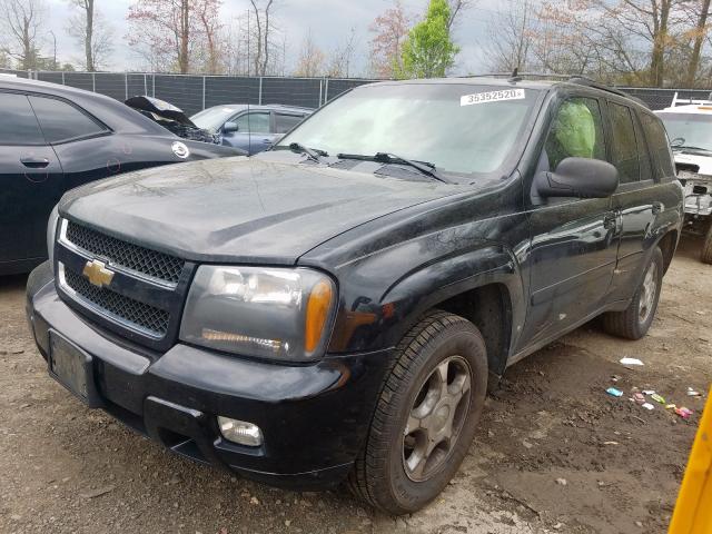 1GNDS33S092116690 - 2009 CHEVROLET TRAILBLAZER LT  photo 2