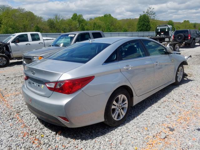 5NPEB4AC3EH943221 - 2014 HYUNDAI SONATA GLS  photo 4