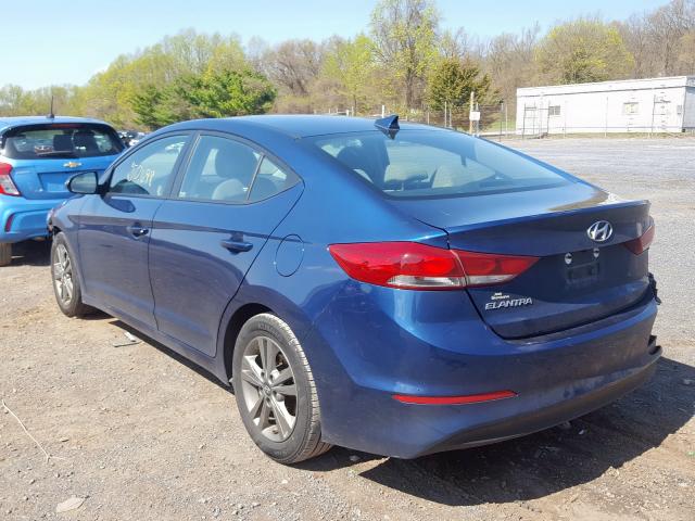 5NPD84LF5JH373816 - 2018 HYUNDAI ELANTRA SEL  photo 3