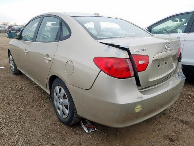 KMHDU46D68U442188 - 2008 HYUNDAI ELANTRA GLS  photo 3