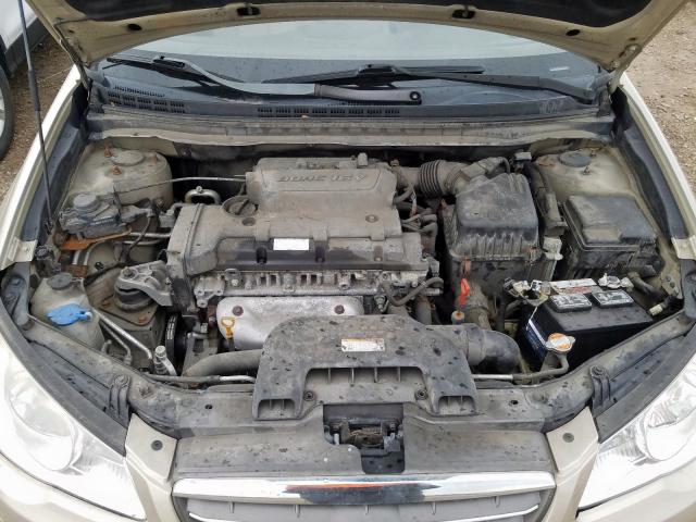 KMHDU46D68U442188 - 2008 HYUNDAI ELANTRA GLS  photo 7