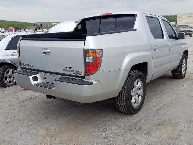 2HJYK16596H552554 - 2006 HONDA RIDGELINE RTL  photo 4