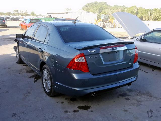 3FAHP0JG1BR290235 - 2011 FORD FUSION SEL  photo 3