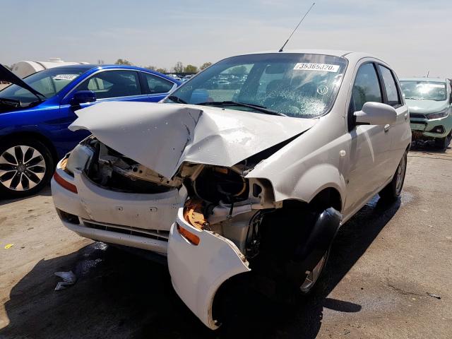 KL1TD66608B007487 - 2008 CHEVROLET AVEO BASE  foto 2