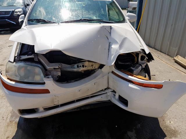 KL1TD66608B007487 - 2008 CHEVROLET AVEO BASE  foto 9