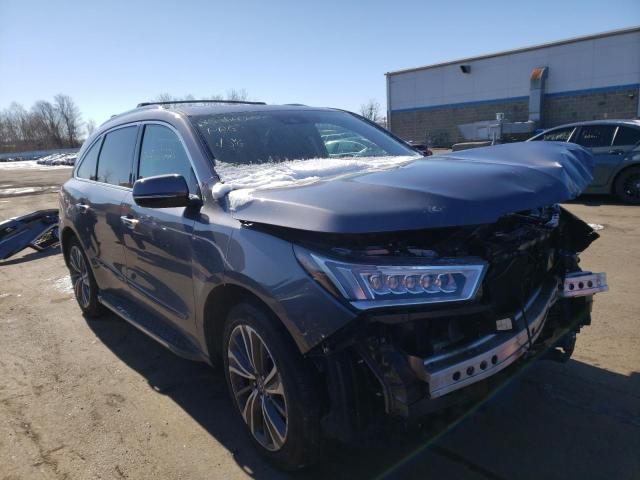 5J8YD4H59KL002993 - 2019 ACURA MDX TECHNOLOGY GRAY photo 1