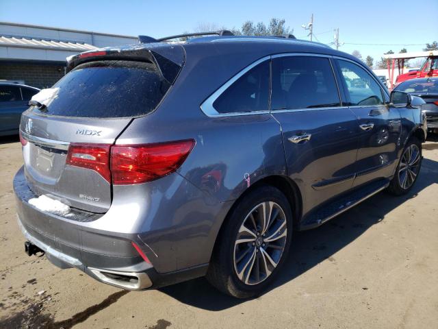 5J8YD4H59KL002993 - 2019 ACURA MDX TECHNOLOGY GRAY photo 4