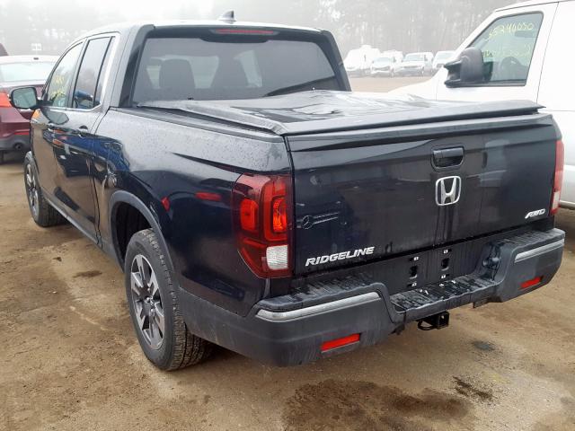 5FPYK3F5XJB009929 - 2018 HONDA RIDGELINE RTL  photo 3