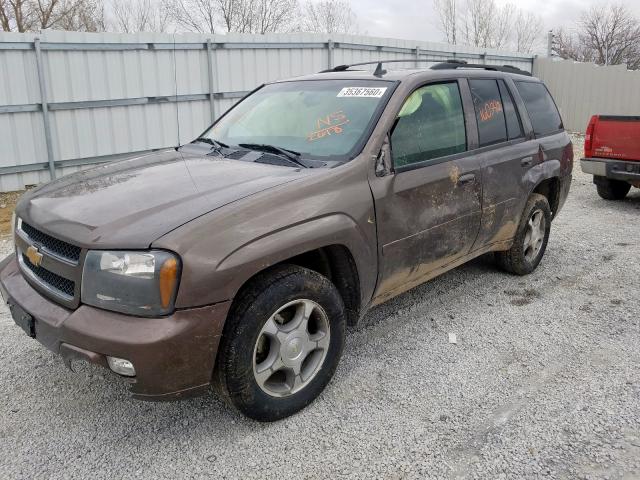 1GNDT13S382232613 - 2008 CHEVROLET TRAILBLAZER LS  photo 2