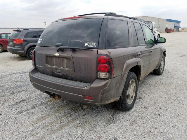 1GNDT13S382232613 - 2008 CHEVROLET TRAILBLAZER LS  photo 4