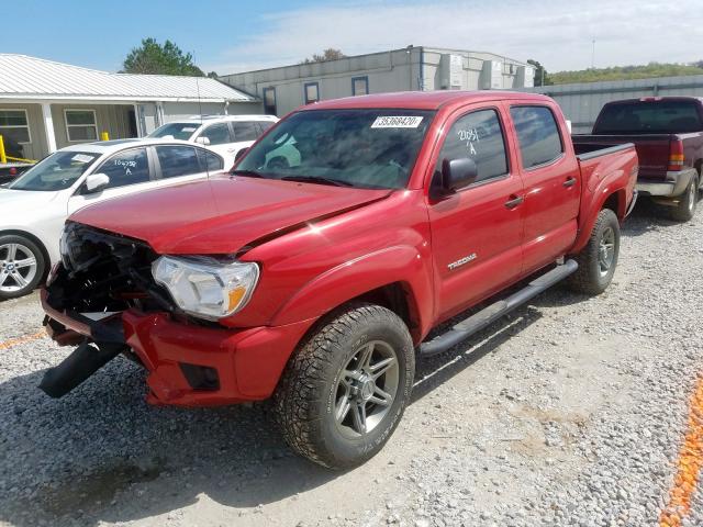 5TFJX4GN9DX018227 - 2013 TOYOTA TACOMA DOUBLE CAB  фото 2
