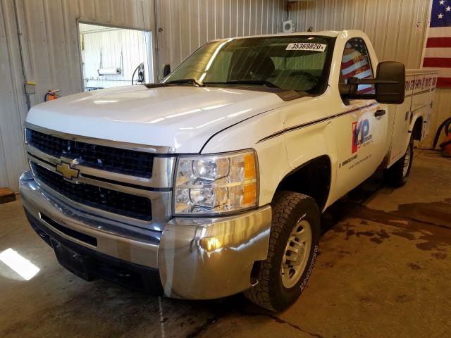 1GCHC44KX9F130357 - 2009 CHEVROLET SILVERADO C2500 HEAVY DUTY  photo 2