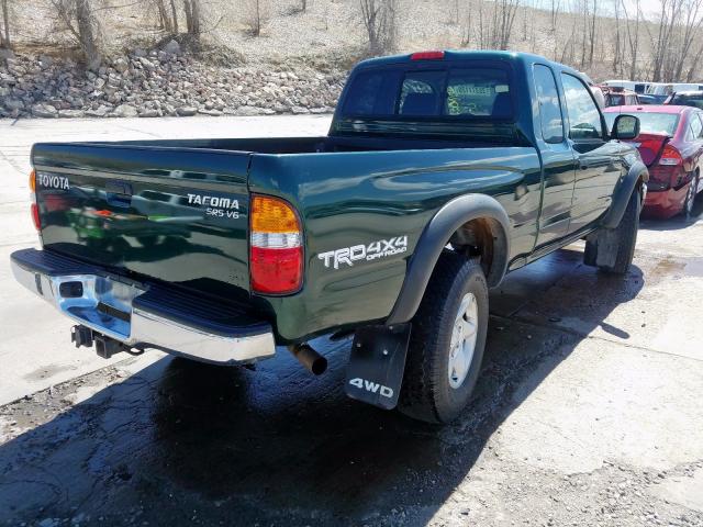 5TEWN72N53Z184739 - 2003 TOYOTA TACOMA XTRACAB  photo 4