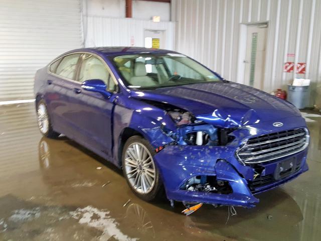 3FA6P0HR6DR109938 - 2013 FORD FUSION SE  photo 1