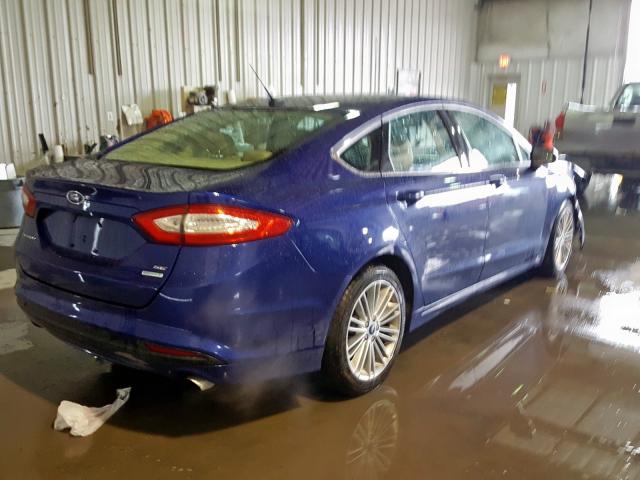 3FA6P0HR6DR109938 - 2013 FORD FUSION SE  photo 4