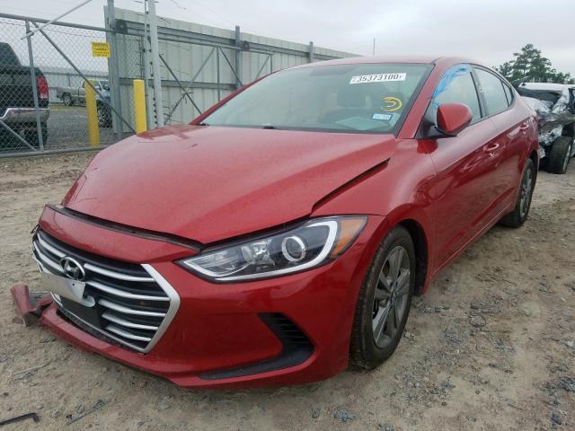 5NPD84LF4JH246734 - 2018 HYUNDAI ELANTRA SEL  photo 2