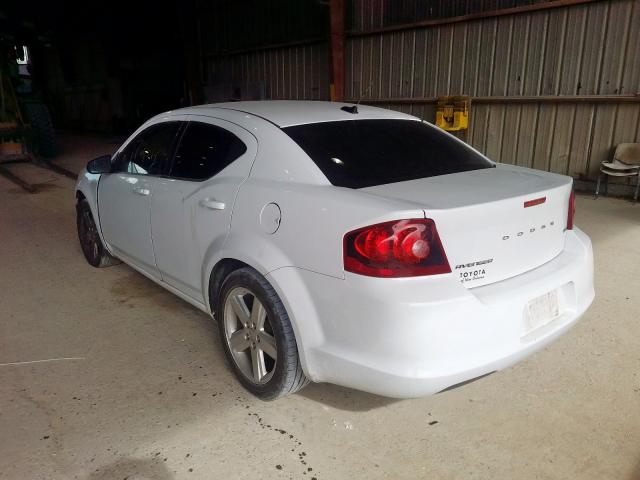 1C3CDZCB9DN661395 - 2013 DODGE AVENGER SXT  photo 3