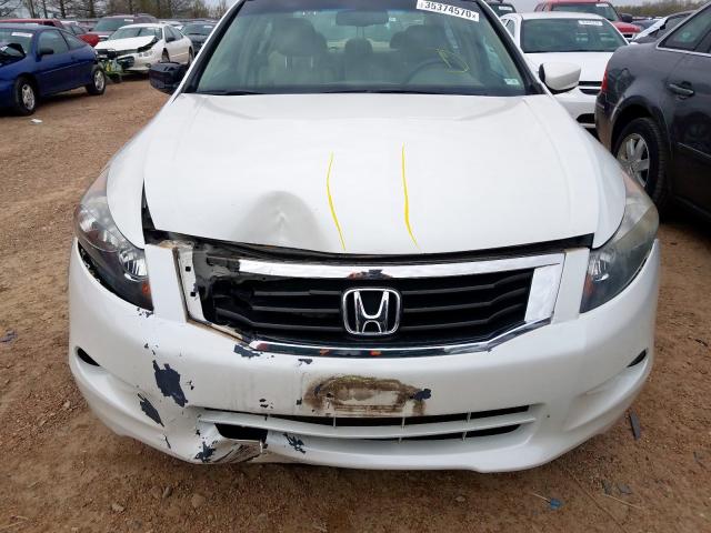 1HGCP368X9A018098 - 2009 HONDA ACCORD EXL  photo 7