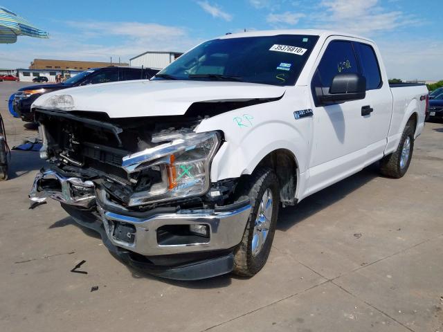 1FTEX1EB7JKE06087 - 2018 FORD F150 SUPER CAB  photo 2