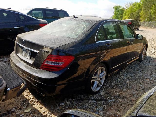 WDDGF8AB9DA789136 - 2013 MERCEDES-BENZ C 300 4MATIC  photo 4