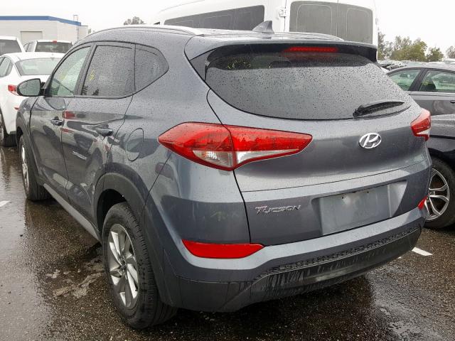 KM8J33A43JU726634 - 2018 HYUNDAI TUCSON SEL  photo 3