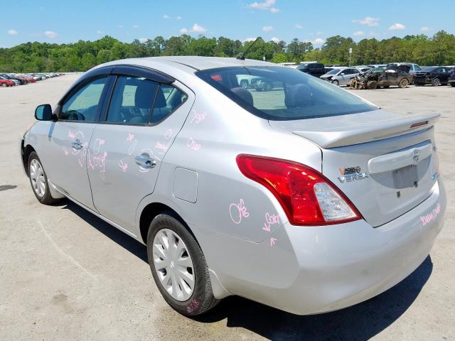 3N1CN7AP7EL818518 - 2014 NISSAN VERSA S  photo 3