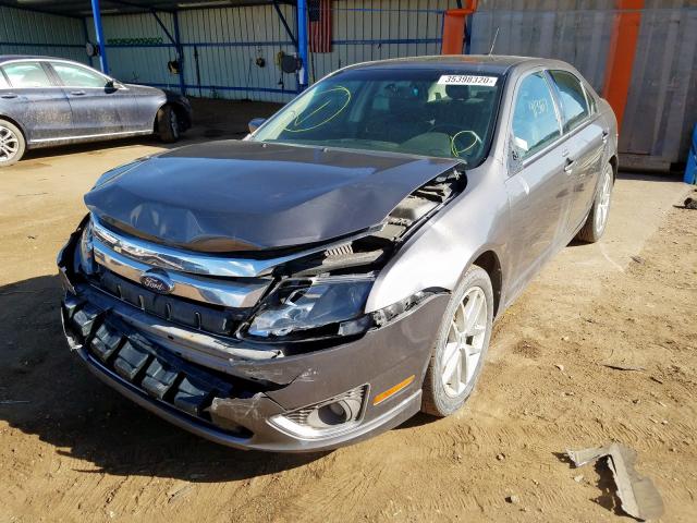 3FAHP0JA3CR225058 - 2012 FORD FUSION SEL  photo 2