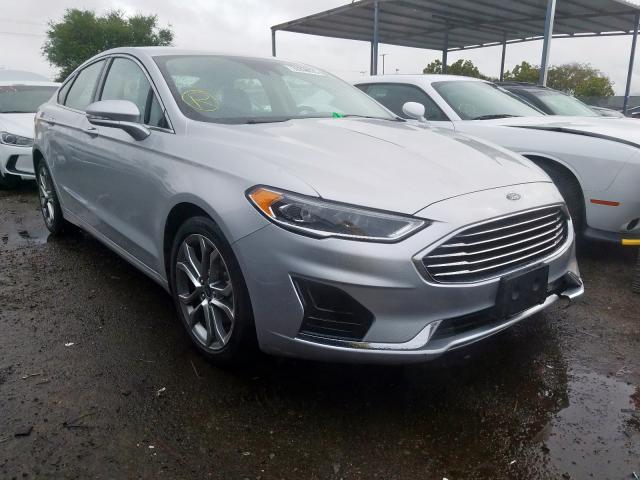 3FA6P0CD0KR138196 - 2019 FORD FUSION SEL  photo 1