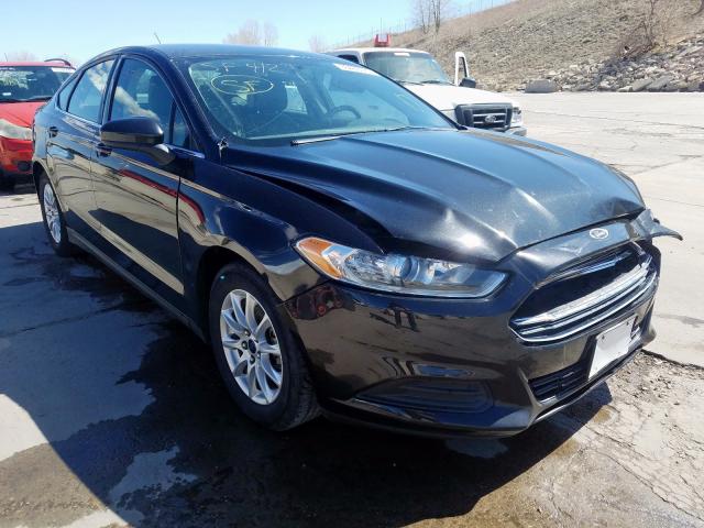 3FA6P0G79FR103649 - 2015 FORD FUSION S  photo 1