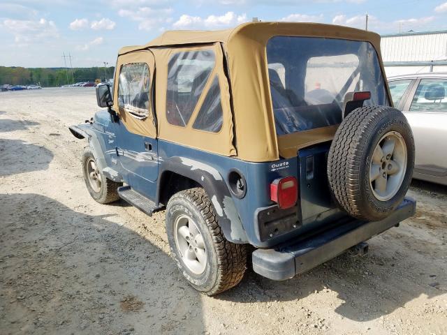 1J4FY19S2XP456588 - 1999 JEEP WRANGLER / TJ SPORT  photo 3