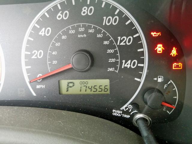 1NXBU4EE8AZ244977 - 2010 TOYOTA COROLLA BASE  照片 8