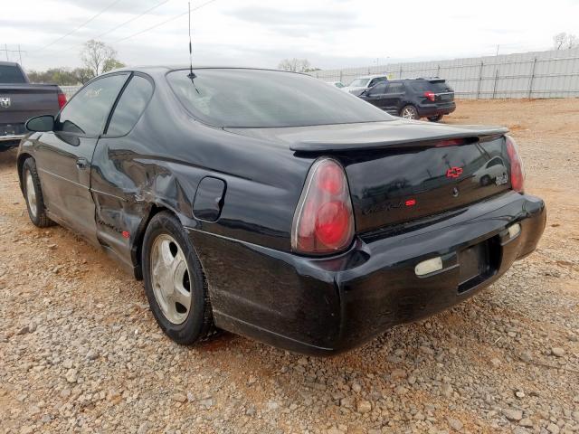 2G1WX15K529255296 - 2002 CHEVROLET MONTE CARLO SS  photo 3