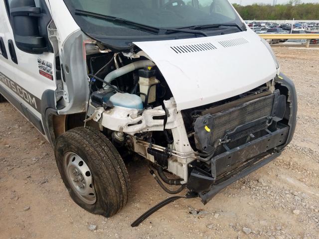 3C6TRVDG8HE542979 - 2017 RAM PROMASTER 2500 2500 HIGH  photo 9