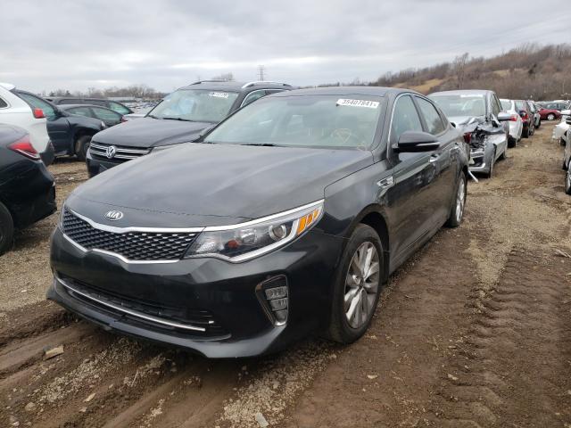 5XXGT4L3XJG195267 - 2018 KIA OPTIMA LX BLACK photo 2