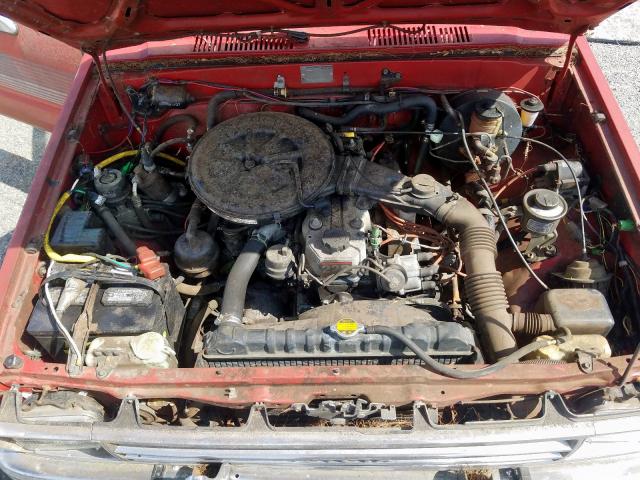 JT4RN70D7H0034520 - 1987 TOYOTA PICKUP XTRACAB RN70 DLX  photo 7