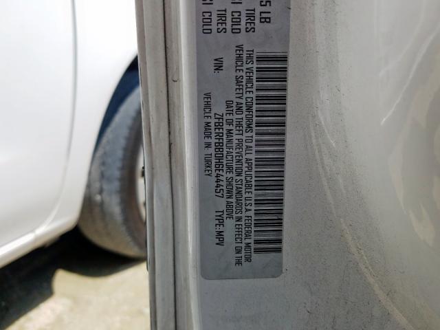 ZFBERFBB0H6E44457 - 2017 RAM PROMASTER CITY SLT  照片 10