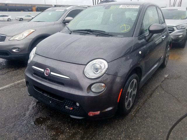 3C3CFFGE6HT598274 - 2017 FIAT 500 ELECTRIC  photo 2