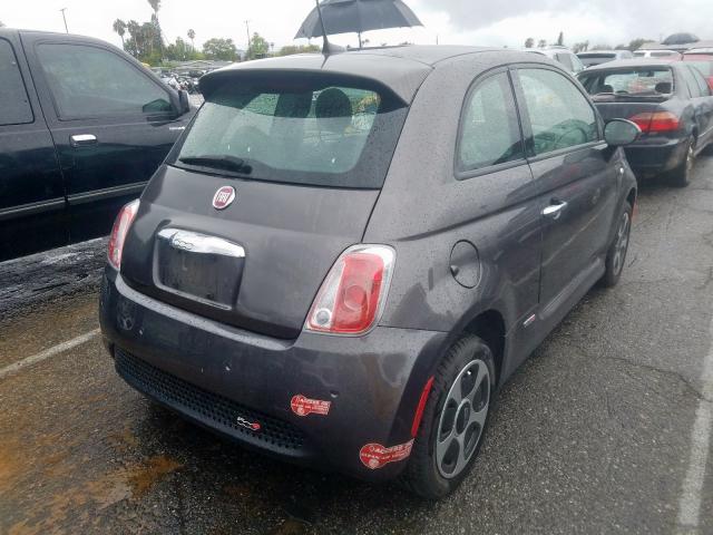 3C3CFFGE6HT598274 - 2017 FIAT 500 ELECTRIC  photo 4