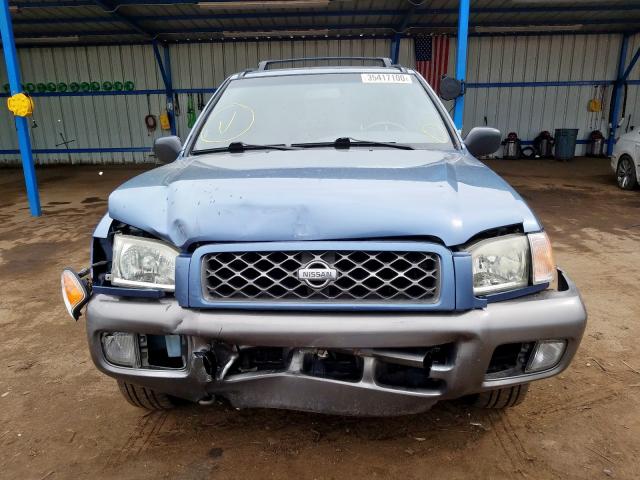 JN8AR07Y9YW422500 - 2000 NISSAN PATHFINDER LE  ფოტო 9