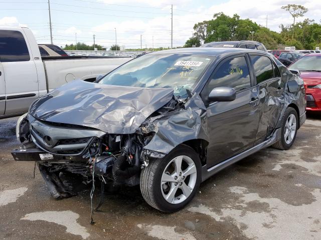 5YFBU4EE4DP222867 - 2013 TOYOTA COROLLA BASE  photo 2