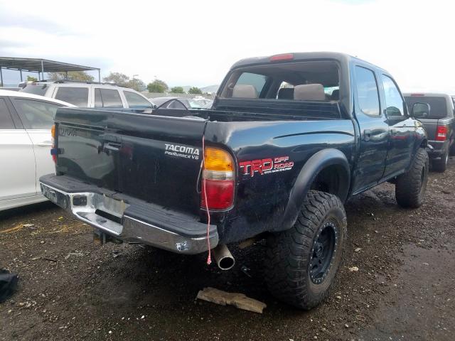 5TEGN92N73Z177145 - 2003 TOYOTA TACOMA DOUBLE CAB PRERUNNER  photo 4