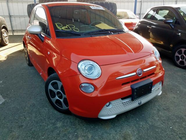 3C3CFFGE3HT625270 - 2017 FIAT 500 ELECTRIC  photo 1