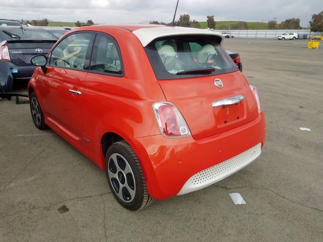 3C3CFFGE3HT625270 - 2017 FIAT 500 ELECTRIC  photo 3