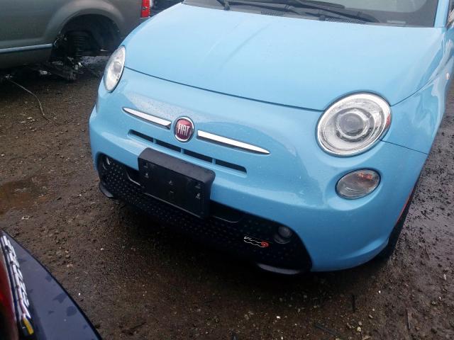 3C3CFFGE2HT550500 - 2017 FIAT 500 ELECTRIC  photo 9