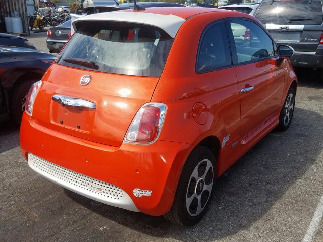 3C3CFFGE5HT547753 - 2017 FIAT 500 ELECTRIC  photo 4
