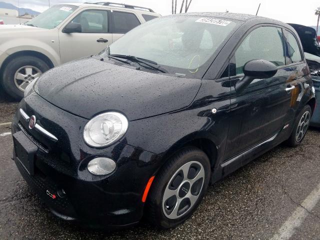 3C3CFFGE5HT598296 - 2017 FIAT 500 ELECTRIC  photo 2