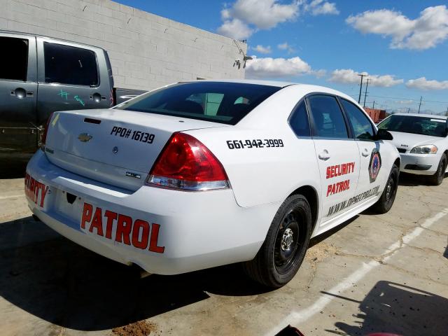 2G1WD5E32D1262426 - 2013 CHEVROLET IMPALA POLICE  photo 4