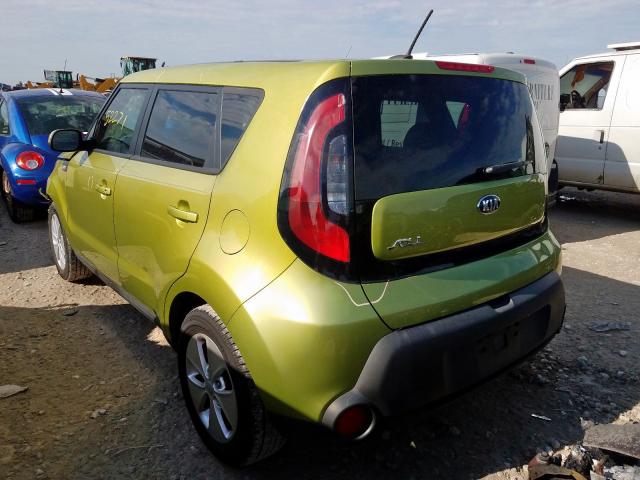 KNDJN2A2XE7727078 - 2014 KIA SOUL  photo 3