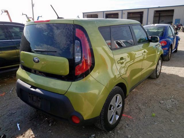 KNDJN2A2XE7727078 - 2014 KIA SOUL  photo 4